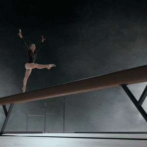 olympic gymnast balance beam