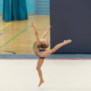 gymnast dancing