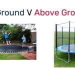 in ground v above ground trampoline