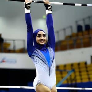 muslim gymnast