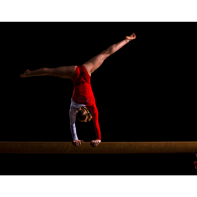 cartwheel on balance beam