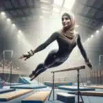 muslim gymnast
